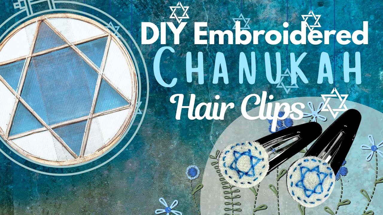 BHKids Craft Corner- Chanukah Hairclips