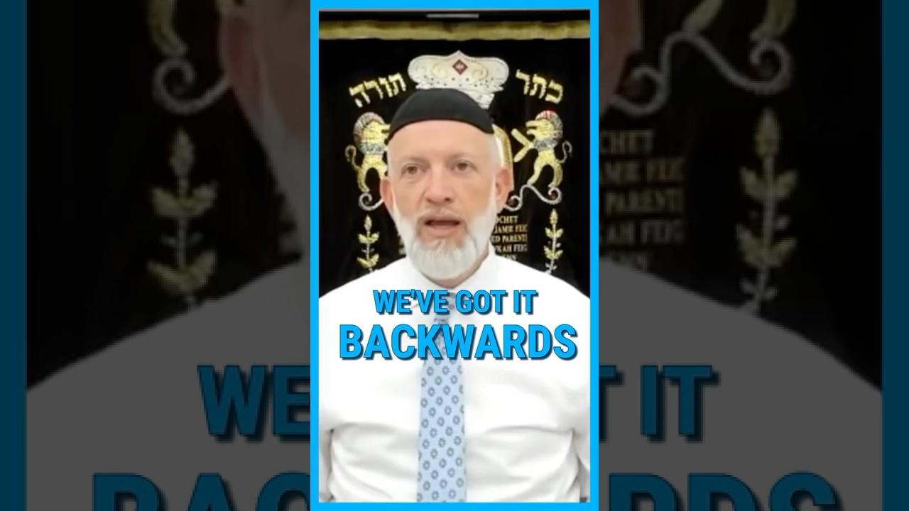 We've got it BACKWARDS!