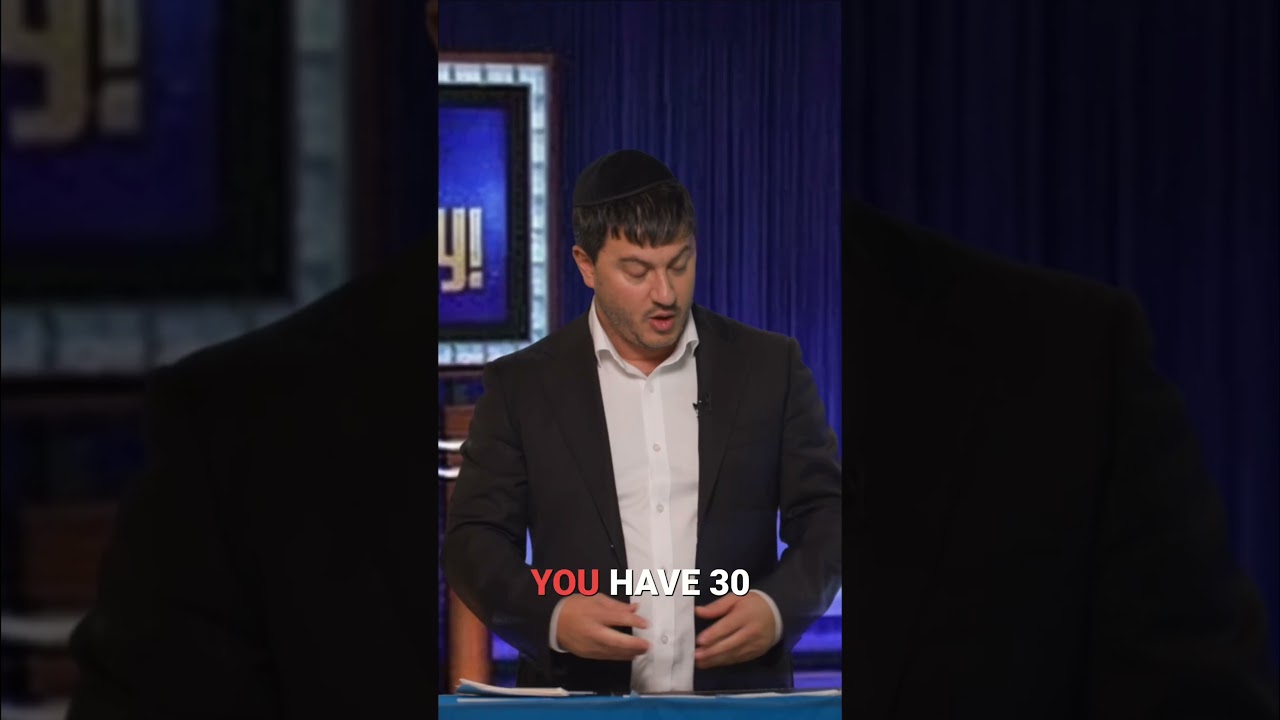 Jewish Jeopardy! Final Round Chaos - Can They Fix It? #shorts