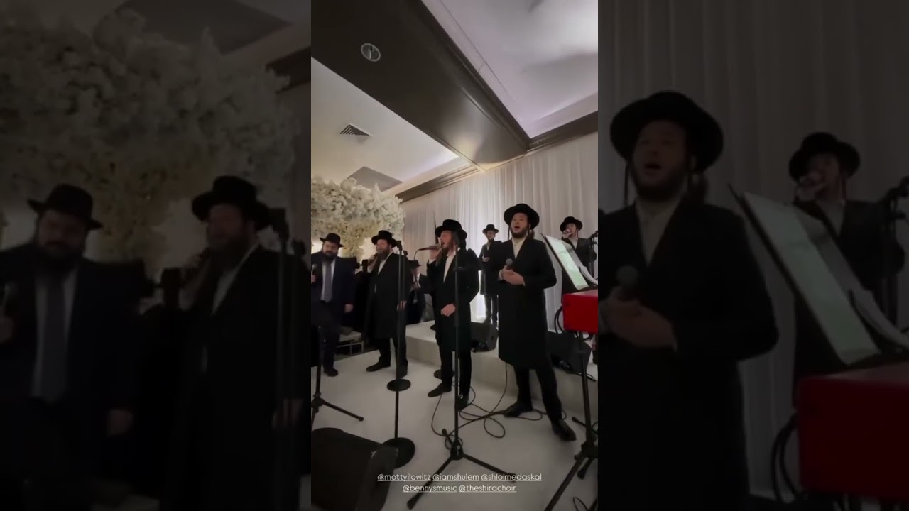 Chuppah: Freilach 🎹 Motty Ilowitz, Shulem Lemmer, Shloimy Daskal, Benny Friedman 🎤 Shira Choir