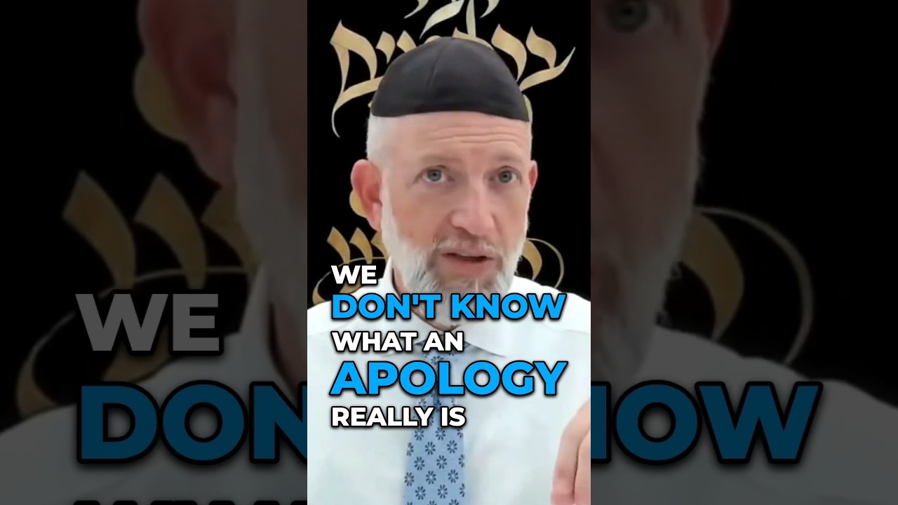 We don't know what an APOLOGY really is
