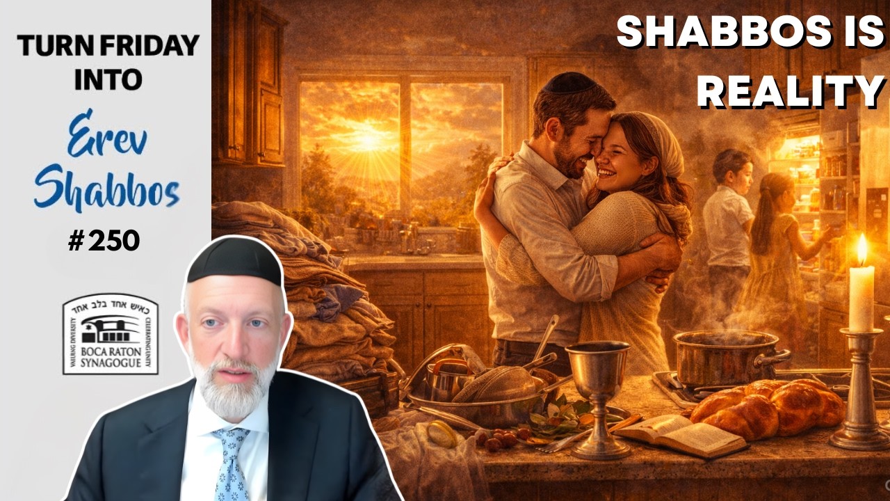 The Secret to a Peaceful Erev Shabbos | Turn Friday into Erev Shabbos #250