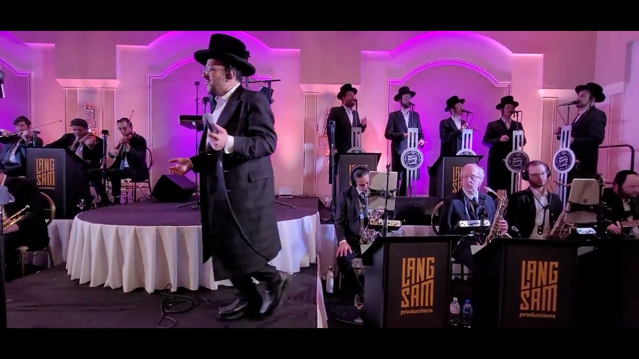 Moishe Langsam Wedding | Pre‑Dance | Singer Lipa Schmeltzer with Shira Choir | 🎹 Hershy Langsam