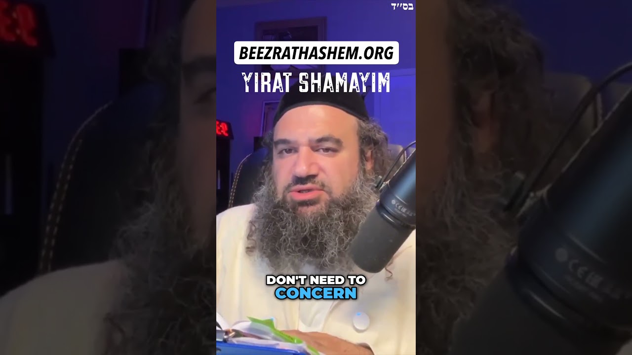 Why People Speak Against Fear of HaShem #Torah #Jewish #RabbiYaronReuven #Rambam #Israel
