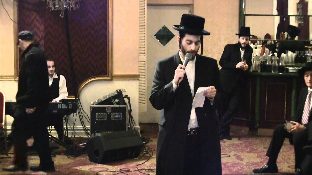New Badchen Chaim Meir Erps "CME" Calling up The Kalla's Father At A Mitzvah Tantz