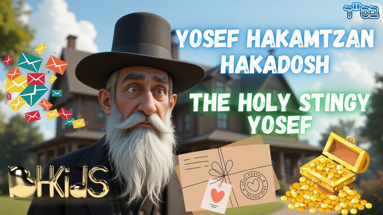 "The Holy Stingy Yosef" - A Heartwarming Tale for Kids! 💖 | TORAH FOR KIDS AI