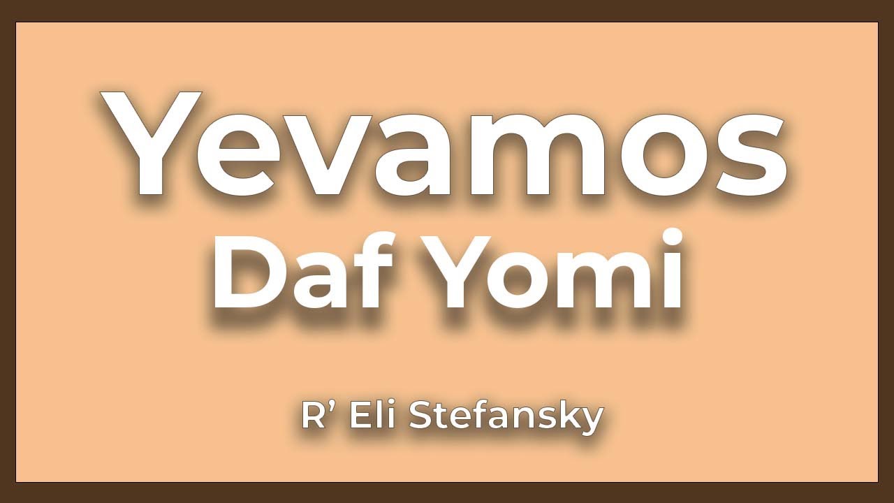 MDY Siyum Yevamos BellWorks NJ.
