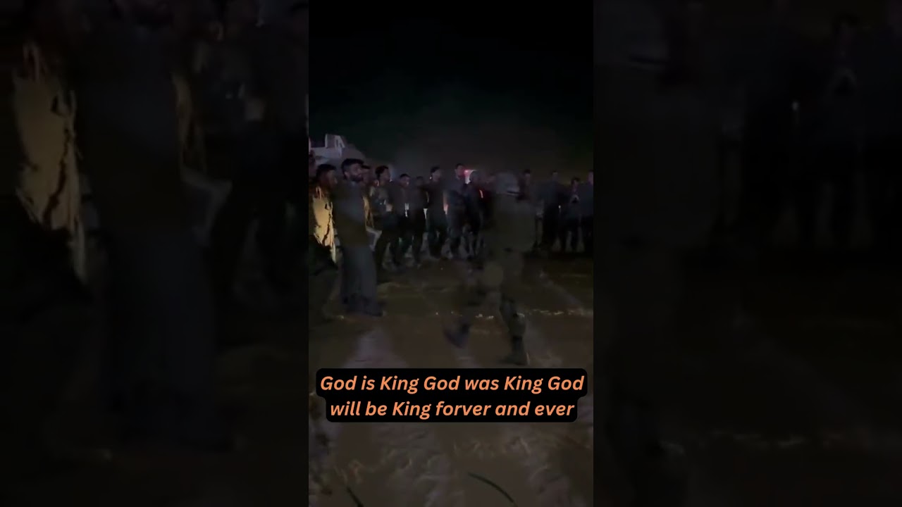 The Prayer of IDF Soldiers Moments Before Battle in Gaza
