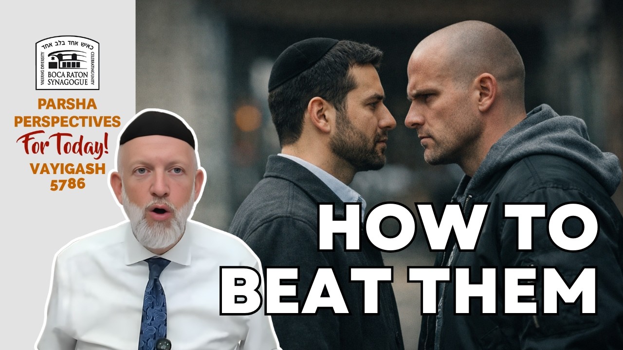 The SECRET to beating ANTISEMITISM (It's EASY) | Parsha Perspectives | Vayigash 5786