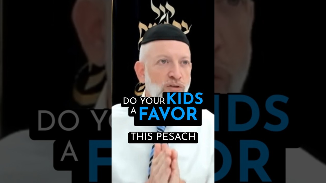 Do your kids a FAVOR this Pesach