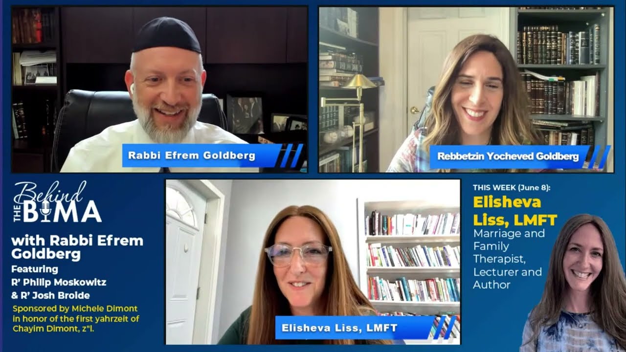 #91: Behind the Bima - Elisheva Liss, LMFT