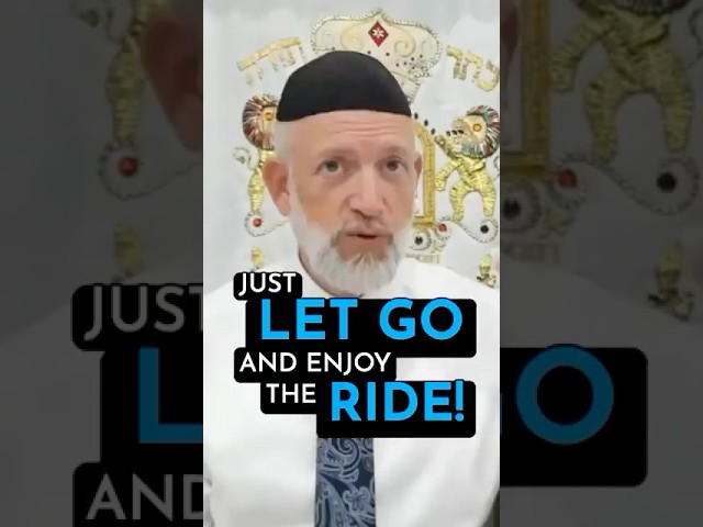 Just LET GO and enjoy the RIDE!