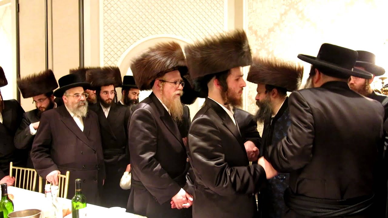 Dometz Skver BP, Boston, Ostroh Kaloshin Wedding  #2, Admor M'Bobov, Admor M"Spinka dancing