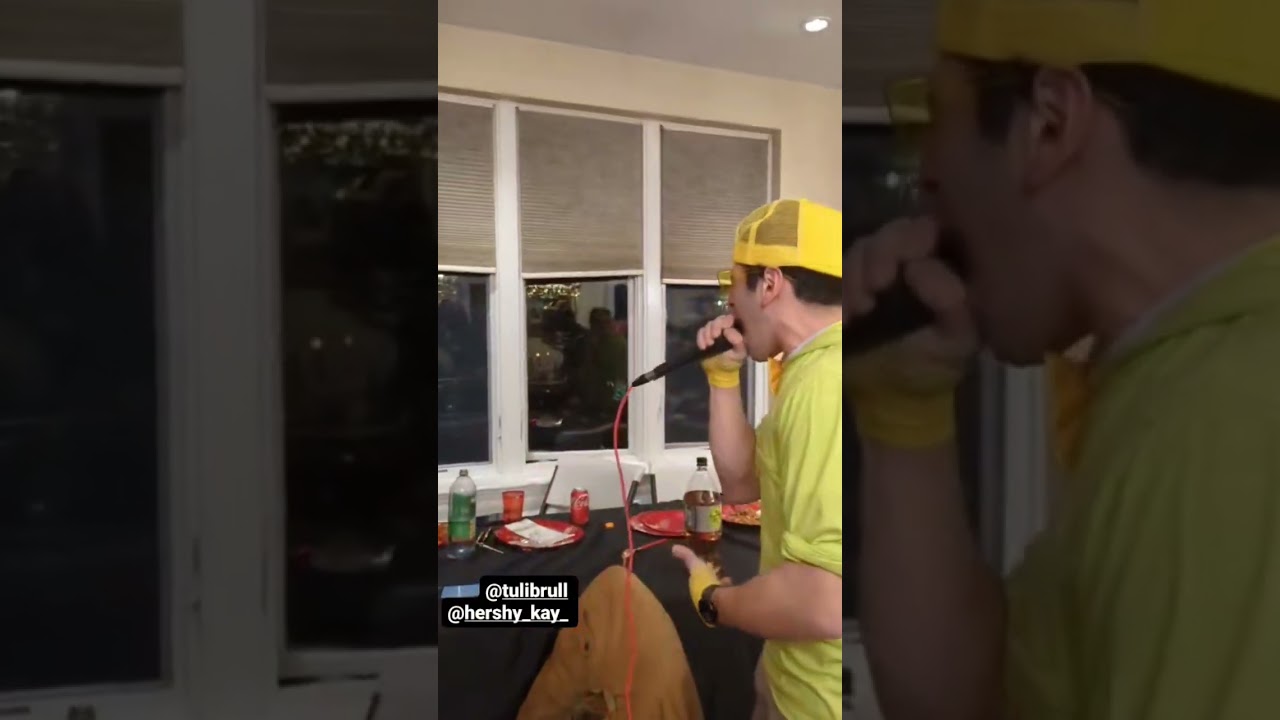 Playing purim by a job with tuli brull and hershy kestinbaum