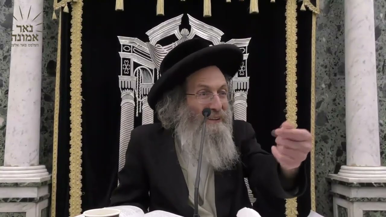 די  געוואלדיגע ליבשאפט פון באשעפער וואס מען זעט פון פורים!! | הרב אלימלך בידרמן