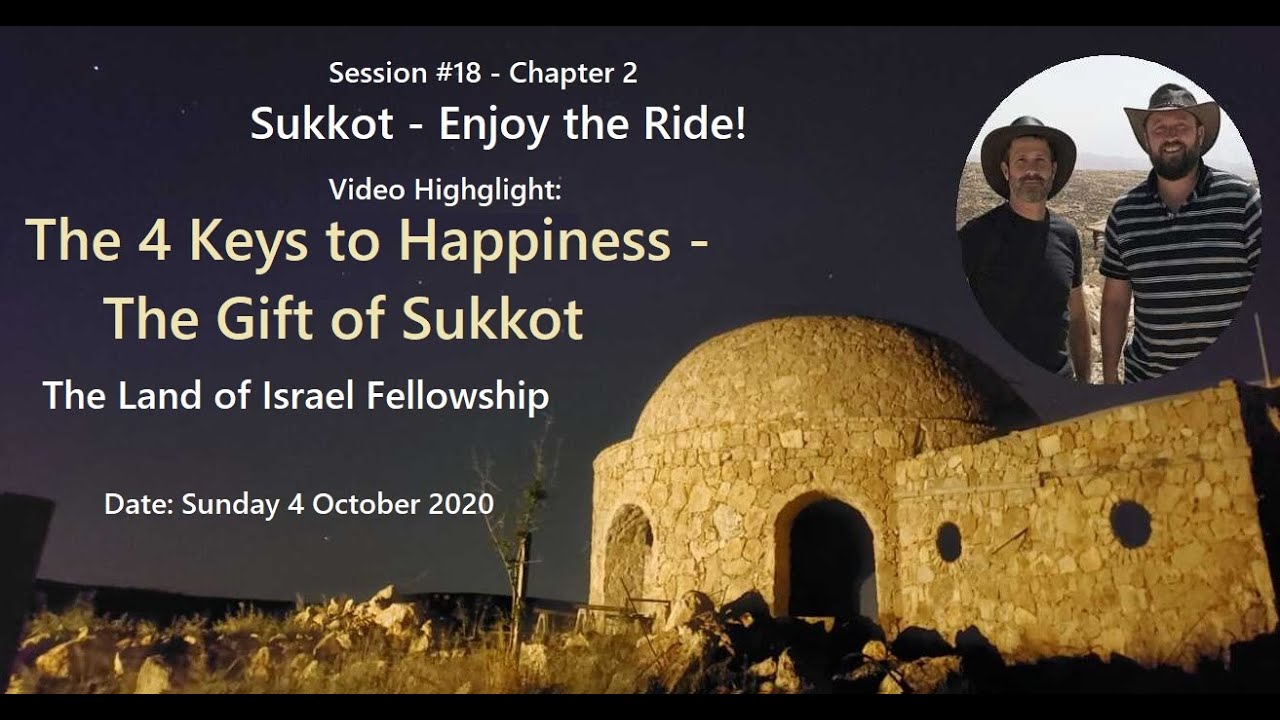 The 4 Keys to Happiness - The Gift of Sukkot - Jeremy Gimpel: The Land of Israel Fellowship