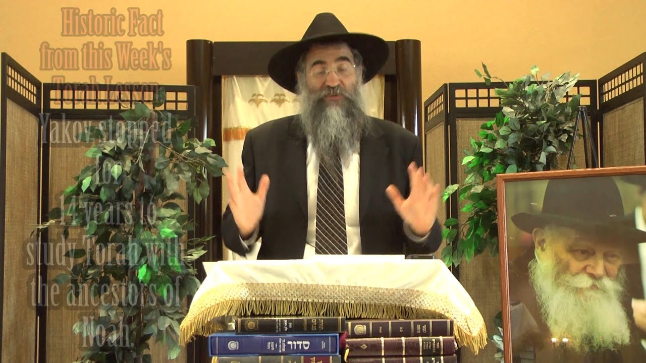 Rabbi Minkowicz Weekly Torah Lesson Parsha Vayishlach 11-13-13