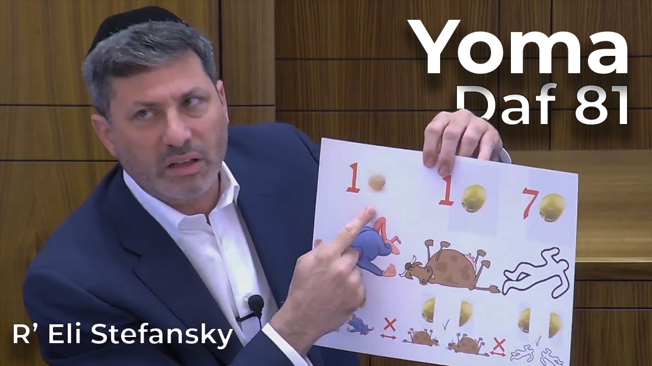 Daf Yomi Yoma Daf 81 by R’ Eli Stefansky