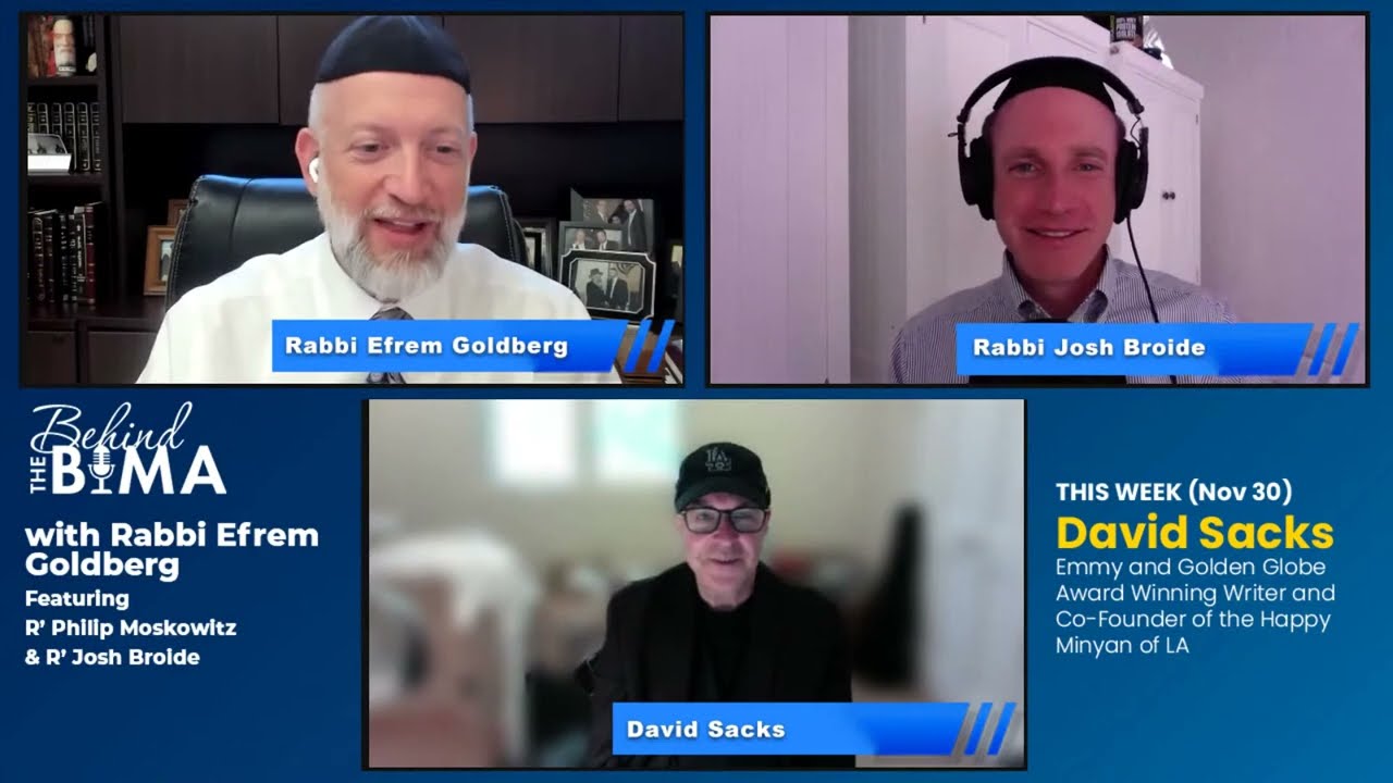 #108: Behind the Bima - David Sacks