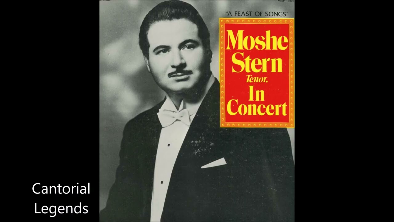 Cantor Moshe Stern - Al Harishonim Concert 1976