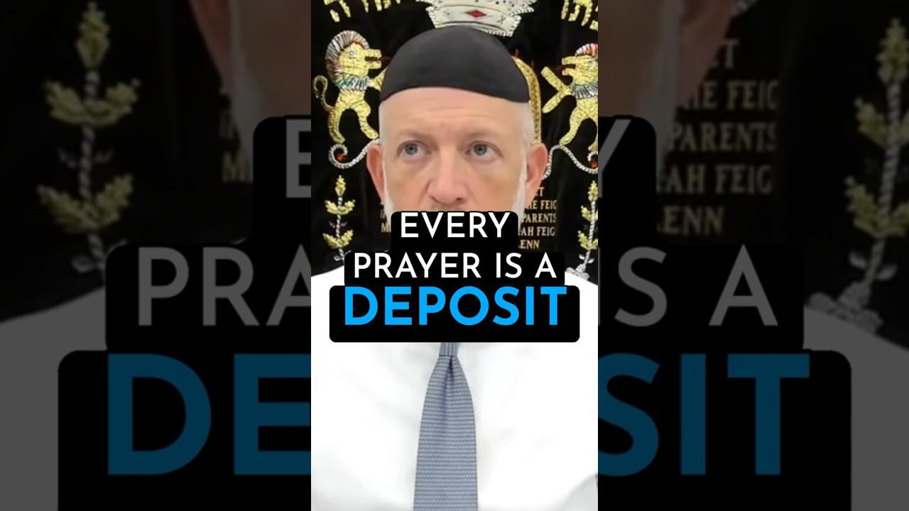Every prayer is a DEPOSIT