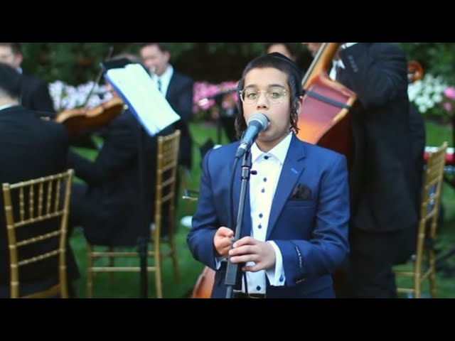 Avrom Mordechei Shwartz & Shira At Bar Mizvah Of Shulam Saal