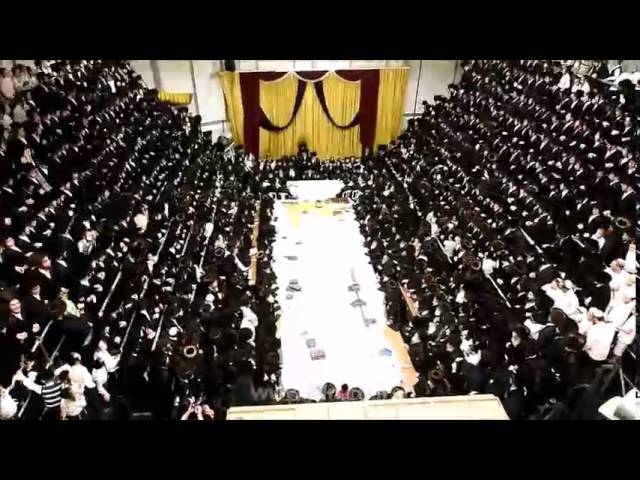 Simchas Beis Hashoeva  With Seret Viznitz Rebbe - Sukkos 5776