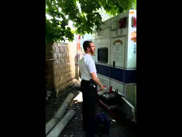 Boosting A Flatbush Hatzolah Ambulance