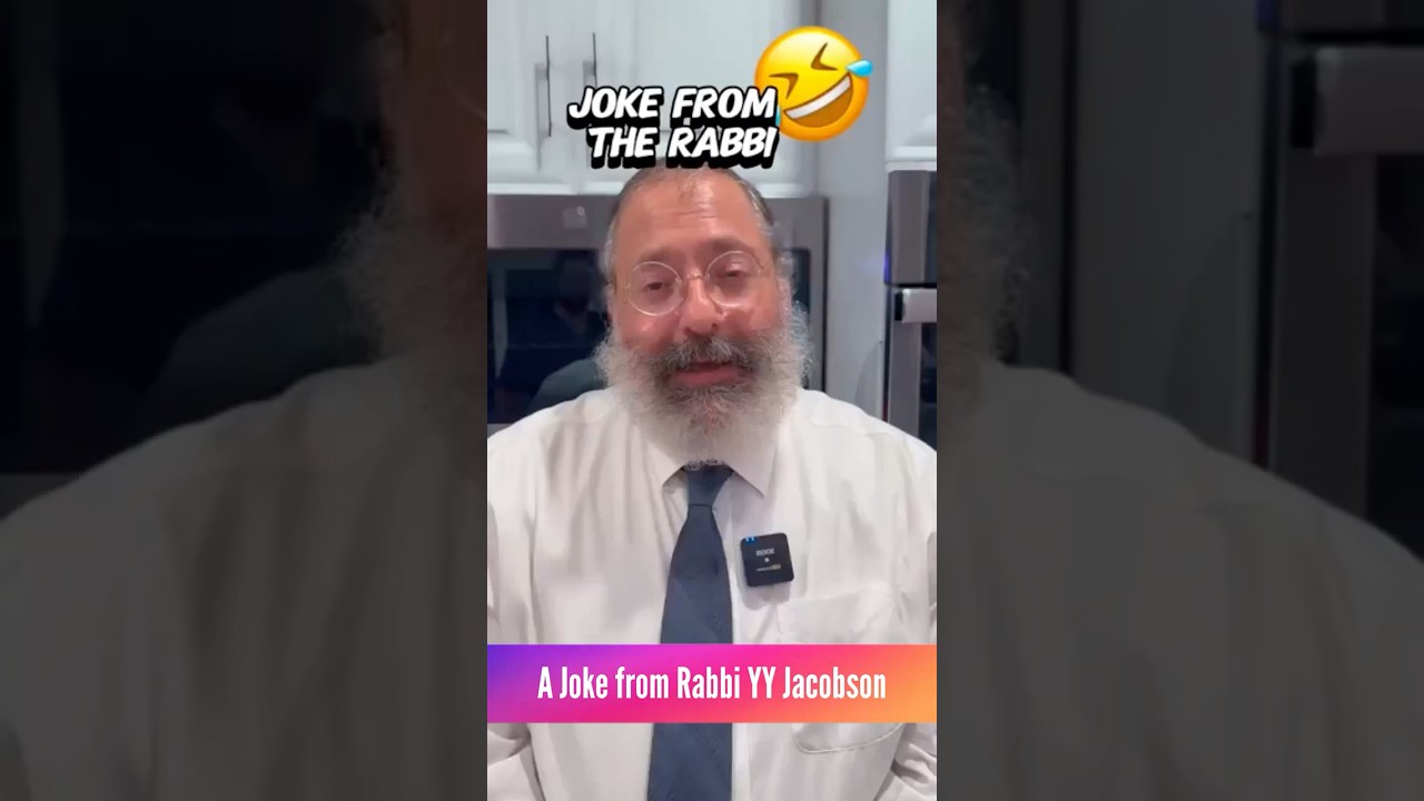 A Joke from Rabbi YY Jacobson