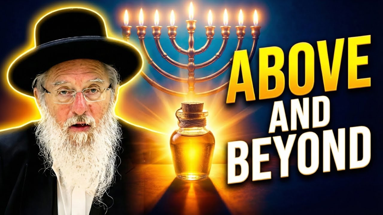 Chanukah’s True Miracle: Going Beyond What Is Required - Rabbi Dovid Gottleib