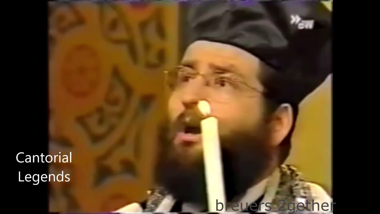 Cantor Issachar Helman - Chanukah Candle Lighting and concert In Basel Synagogue 90's