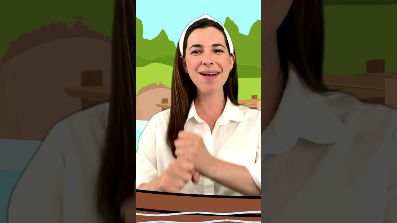 Row Your Boat - Quick Singalong with Ms. Sara #jewishlearning #nurseryrhymes #jewishpreschool