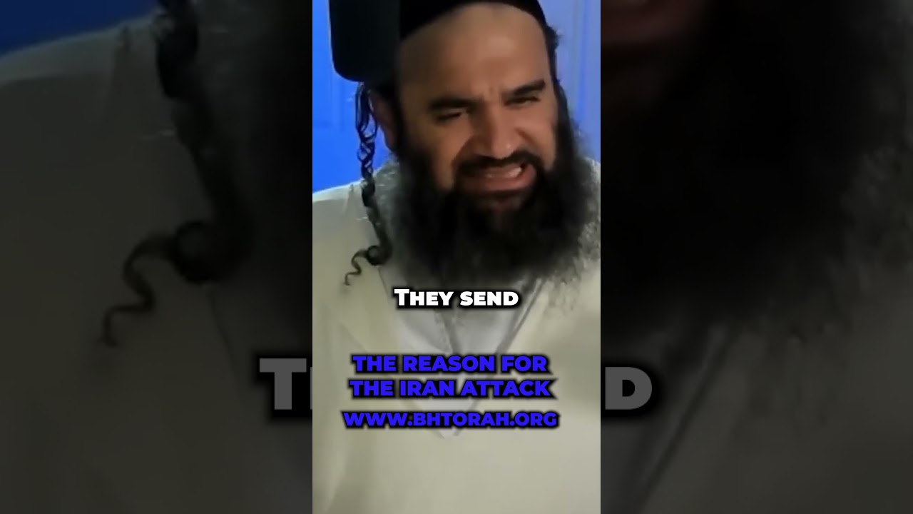 The Reason For The Iran Attack #Torah #RabbiYaronReuven #KIRUV #Judaism #Jewish #Israel #Israelnews