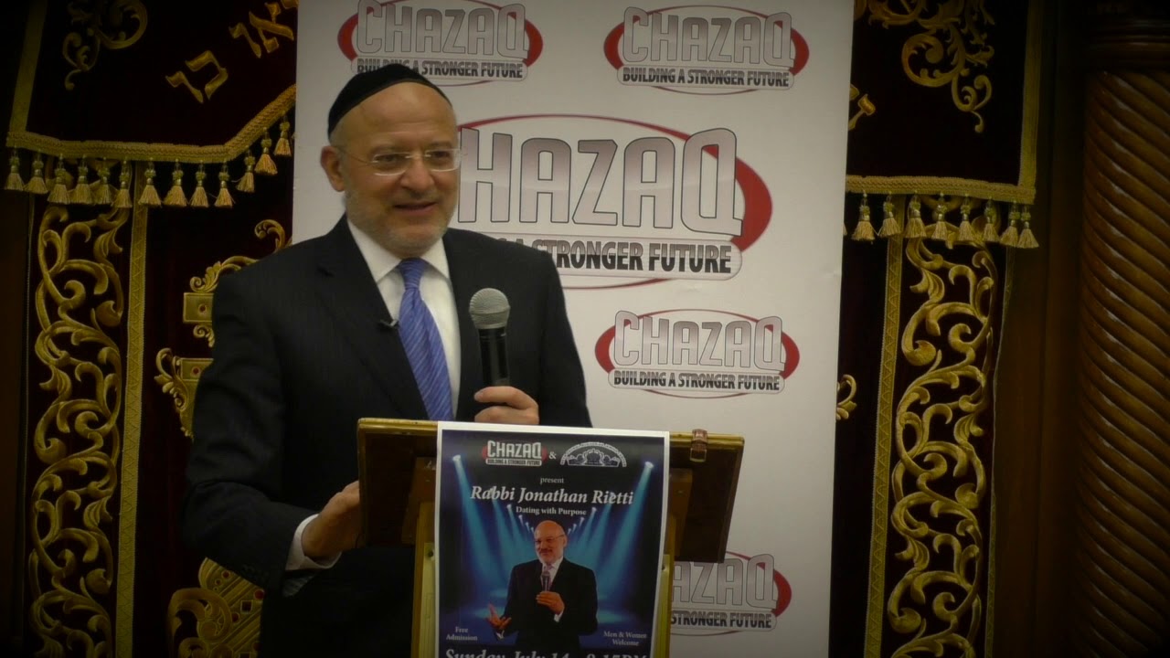 Rabbi Jonathan Rietti - Dating with Purpose