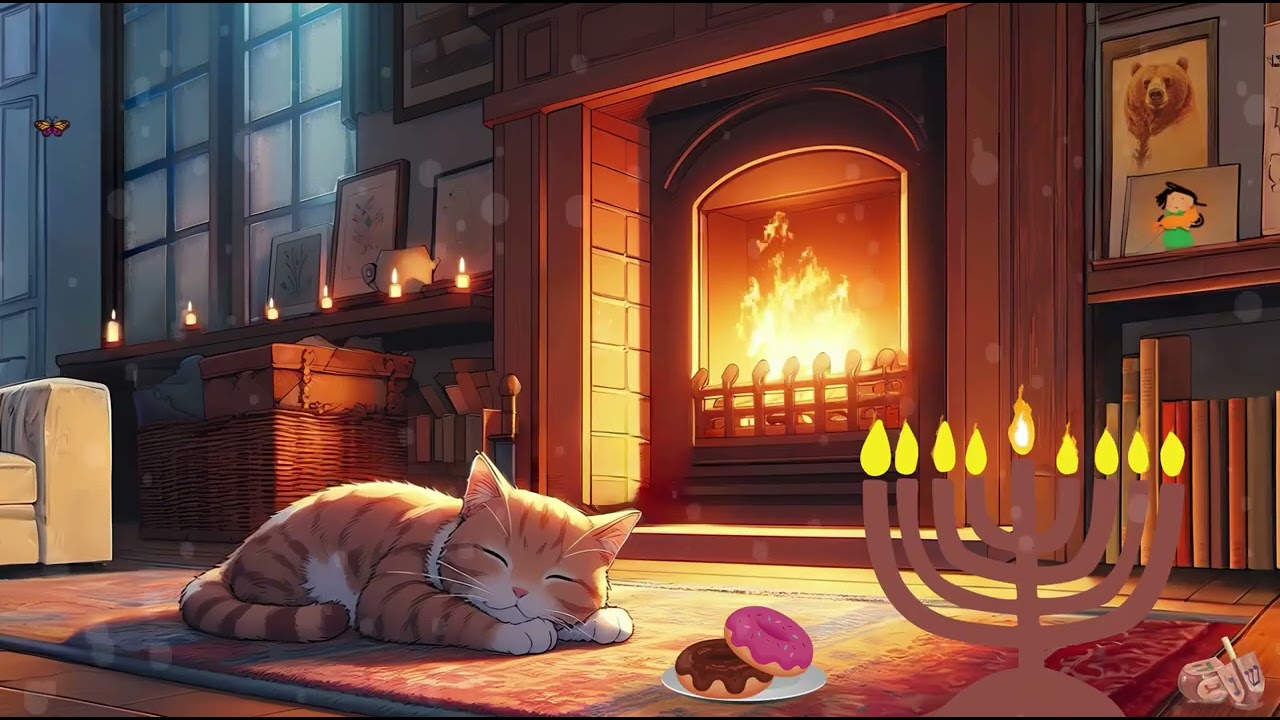 Cozy Hanukkah Lullabies ✨ Relaxing Festival Of Lights Music