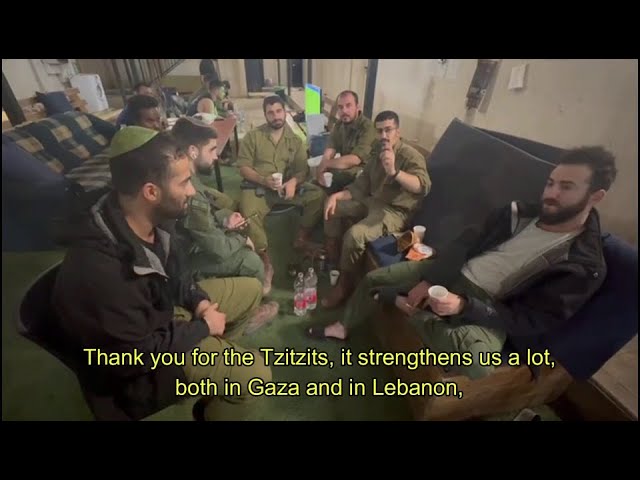 BeEzrat HaShem Inc. Continued Support of IDF Soldiers In Battle