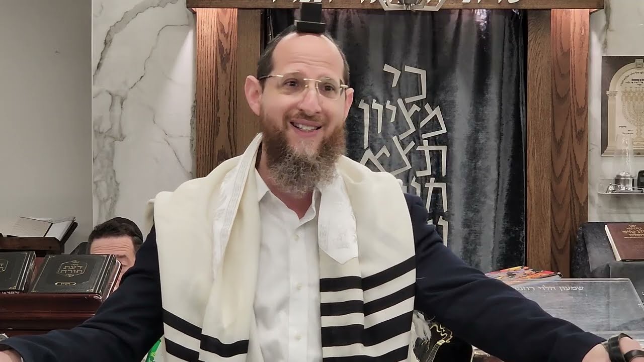 Rav Binyomin Gringrass speaks about the Pele Yoeitz at Chevra Mevakshei Hashem Lakewood