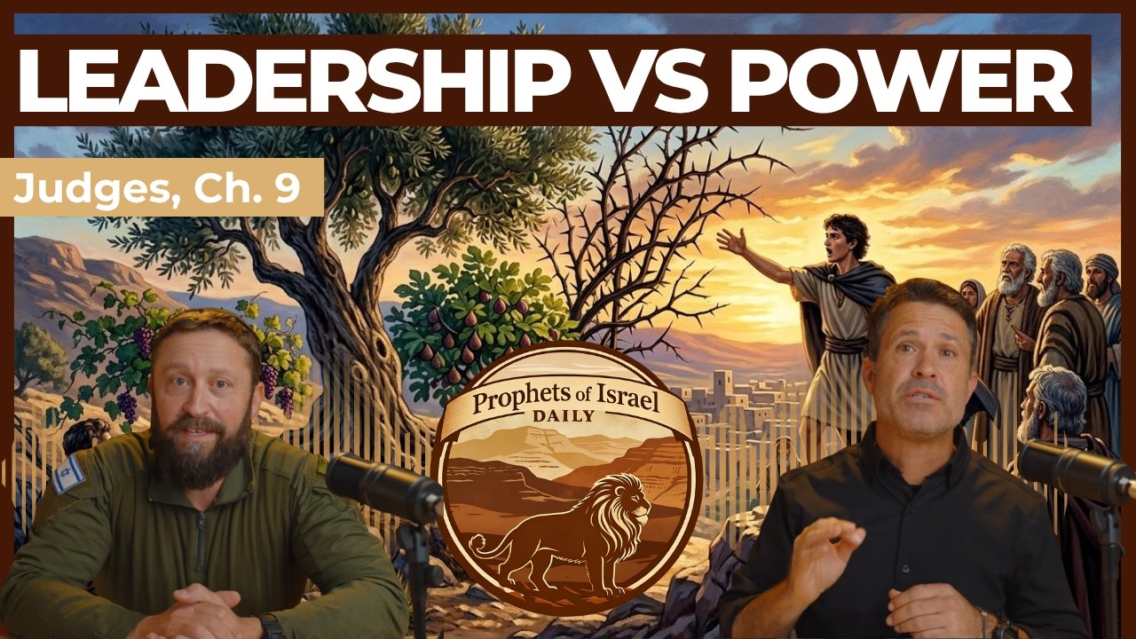 Judges, Chapter 9 - Leadership vs Power | Prophets of Israel Daily