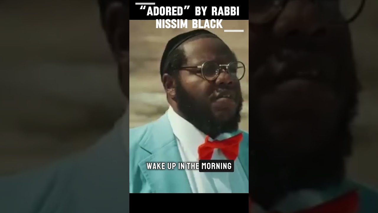 Rabbi Nissim Black rapping his soul’s out. ✊🏾🇮🇱