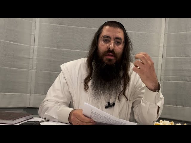 “What is the function and purpose of doing Mitzvos?” Parsha by Harav Chaim Ozer Geldzahler