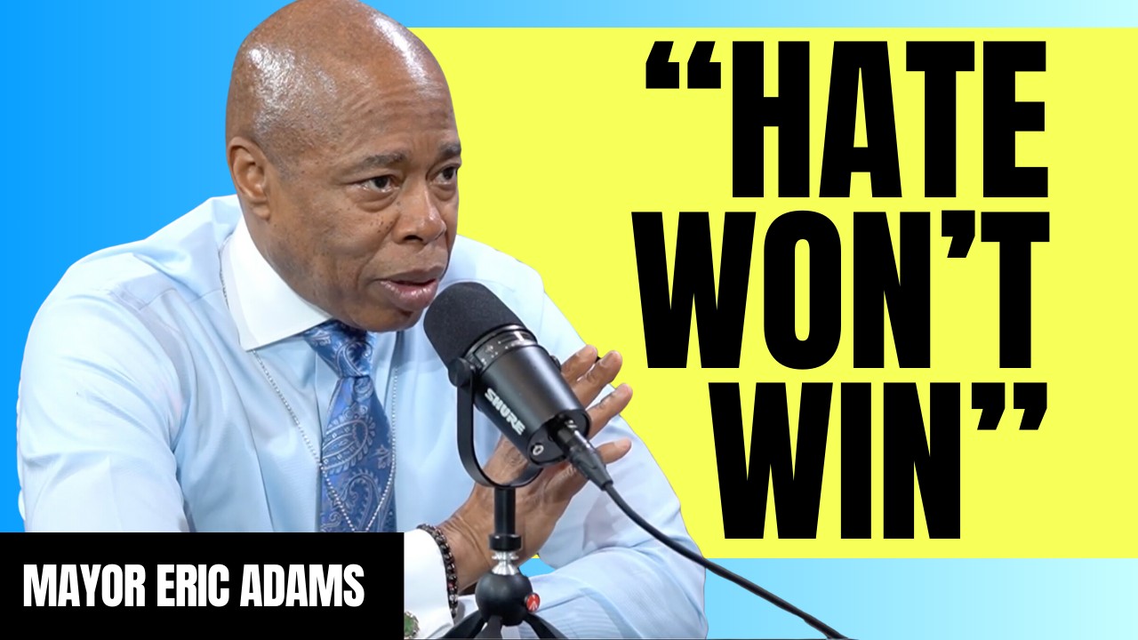 NYC Mayor Eric Adams Has ZERO Patience for Jew Hate