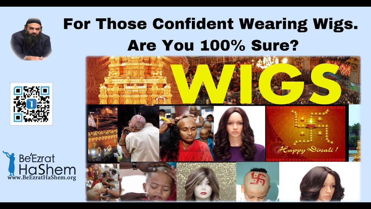 For Those Confident Wearing Wigs. Are You 100% Sure?