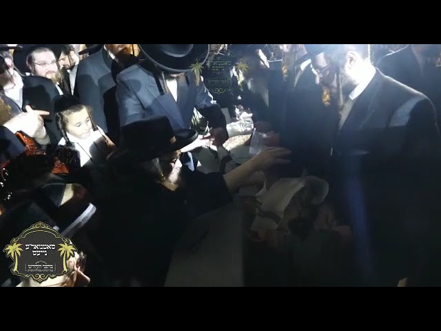 Chalake (Upsherin) Of About 100 Kids by Satmar Rebbe R' Aharon Lag Baomer 5783