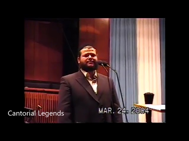 Cantor Yitzchok Meir Helfgot -  Hu Ya'aseh Shalom Concert 2004 With Mordechai Sobol