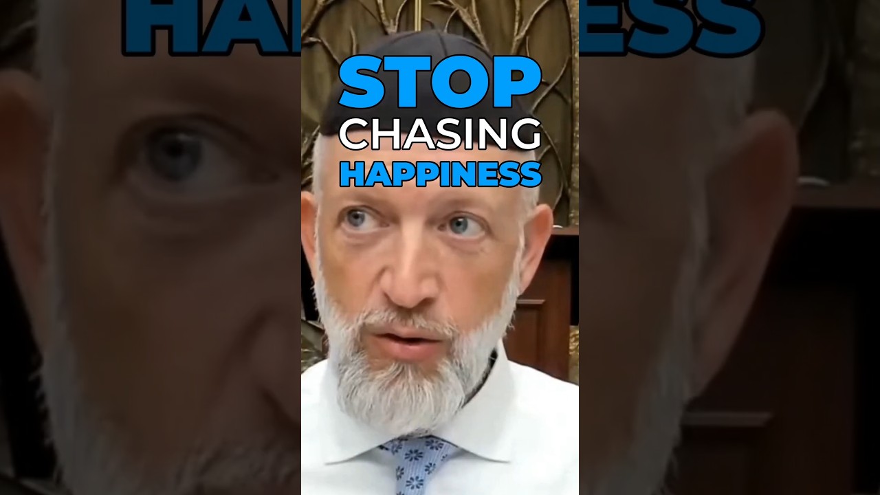 Stop CHASING happiness!
