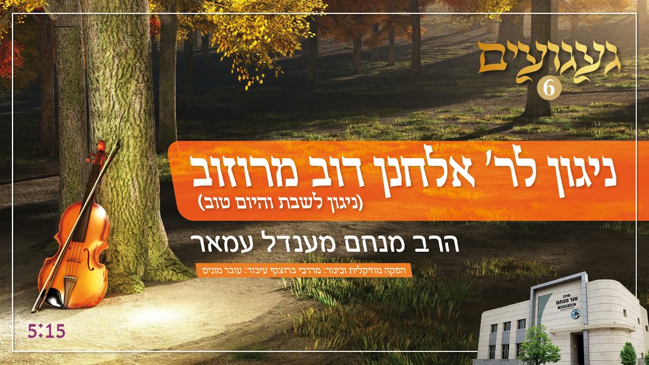 ניגון לר' אלחנן דוב מרוזוב | הרב מנחם מענדל עמאר | געגועים 6