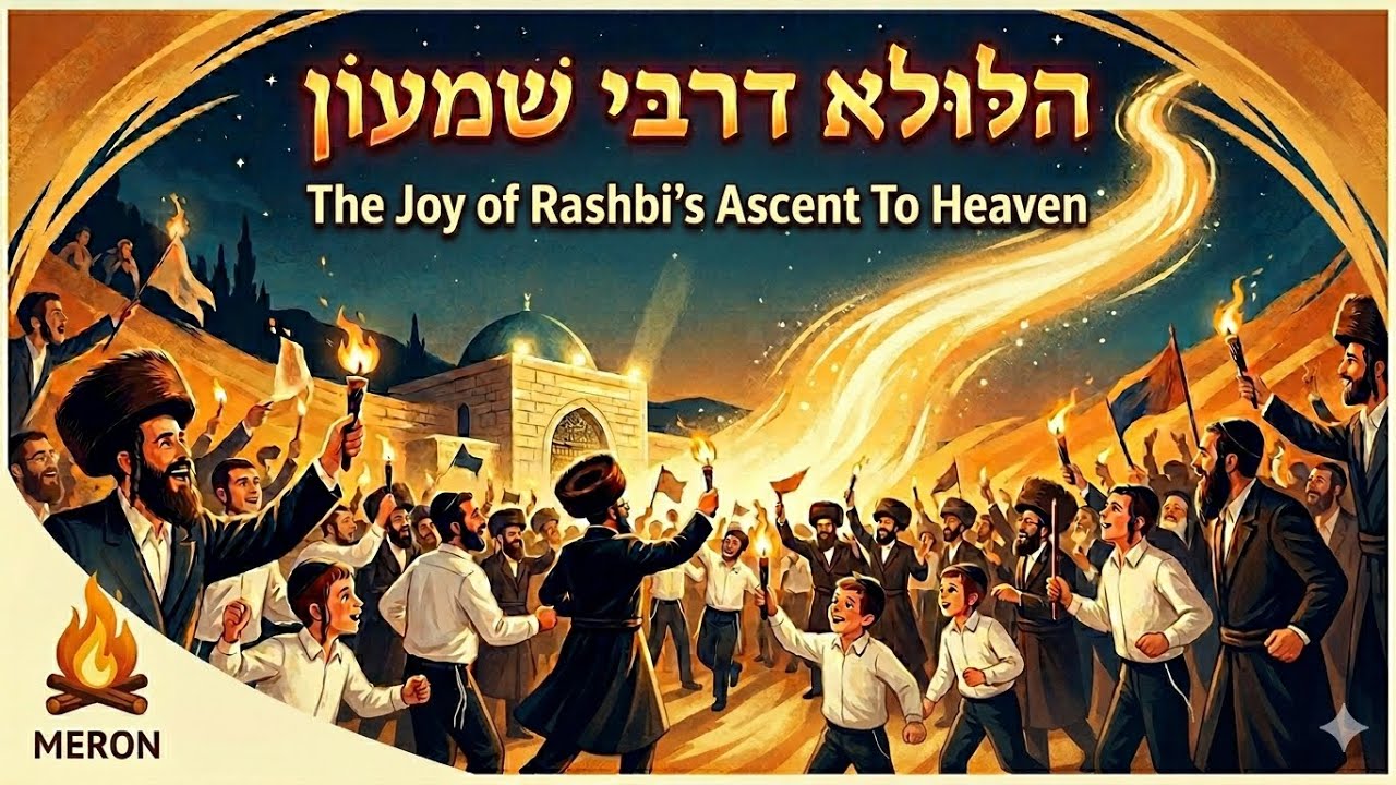 "Hillula D'Rebbi Shimon" - The Joy of Rashbi's Ascent To Heaven