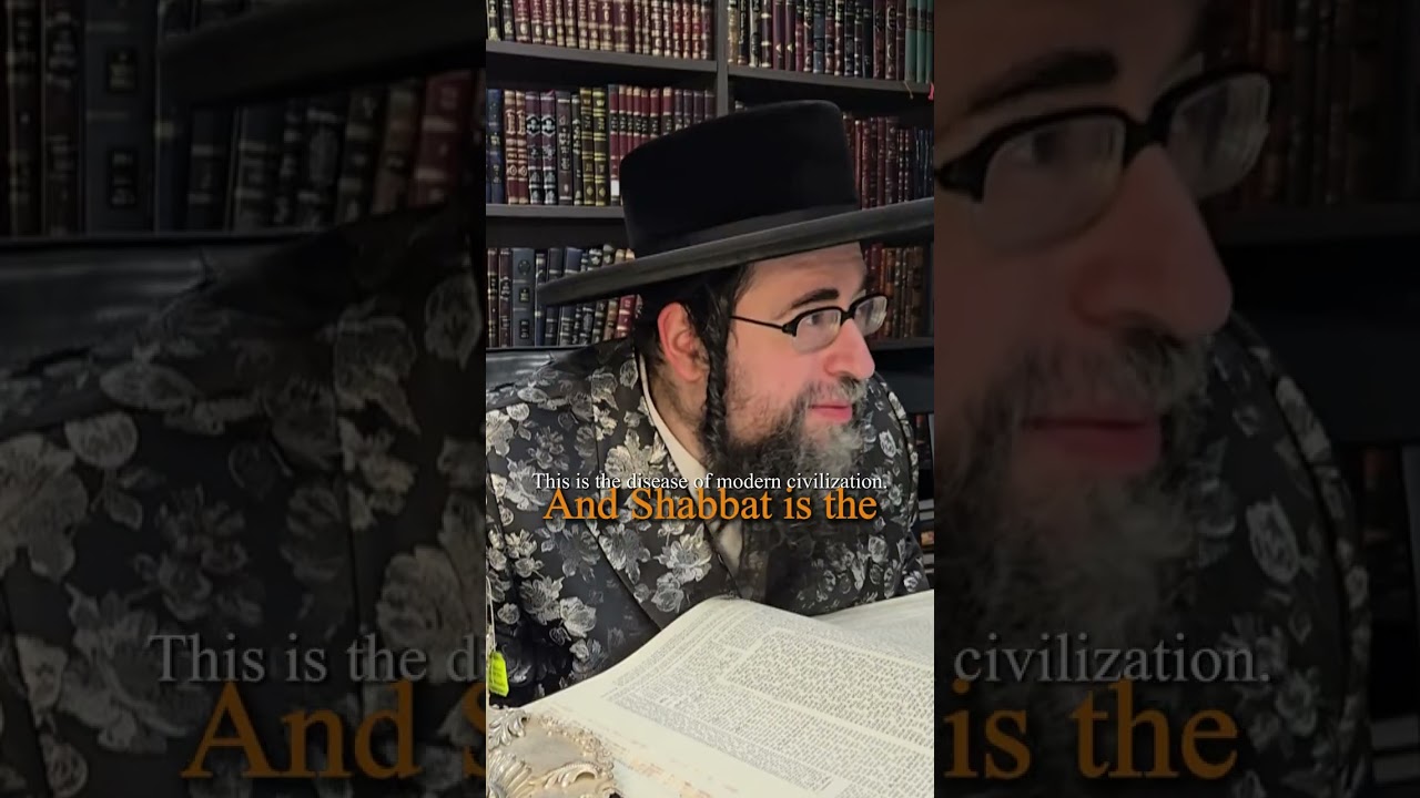 Why Modern Life Is Drying Out Your Soul #shabbat #spirituality #mentalhealth #motivation #shorts
