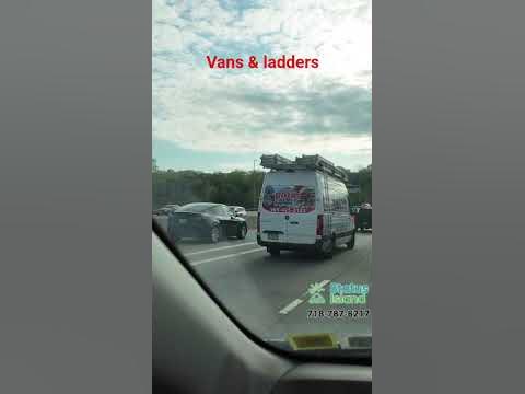 #vans with #ladders #nyc #automobile