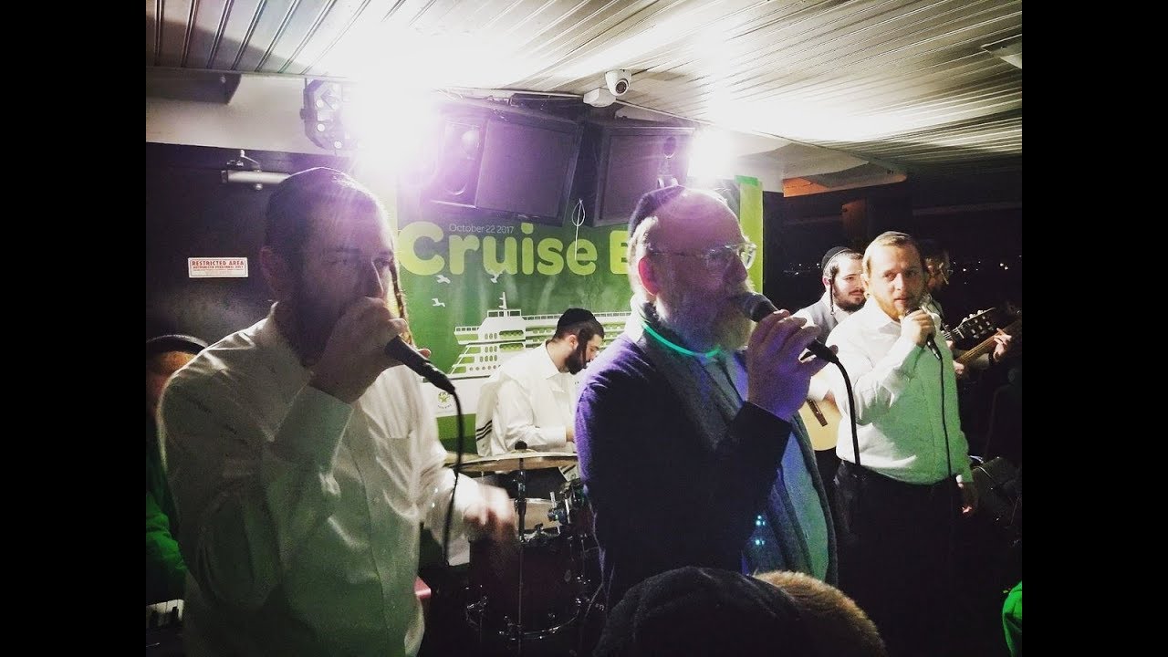 Michoel schnitzler rocking on a Achim Byachad cruise, with Sruly Green & Chaim Green!